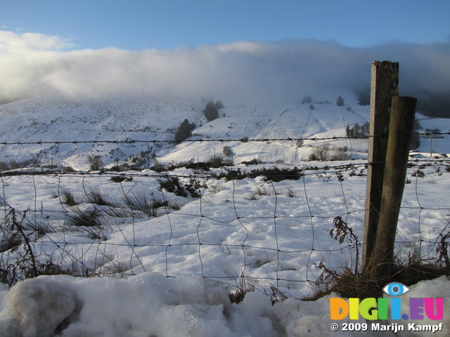 SX02570 Snow on Wicklow mountains